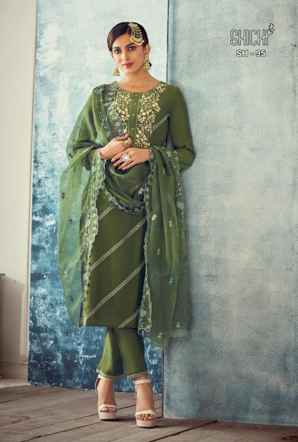 Shichi Baani Party Wear Kurti With Bottom Dupatta Collection